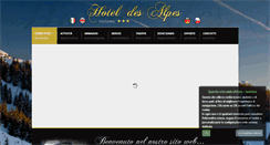 Desktop Screenshot of hoteldesalpesfolgaria.com